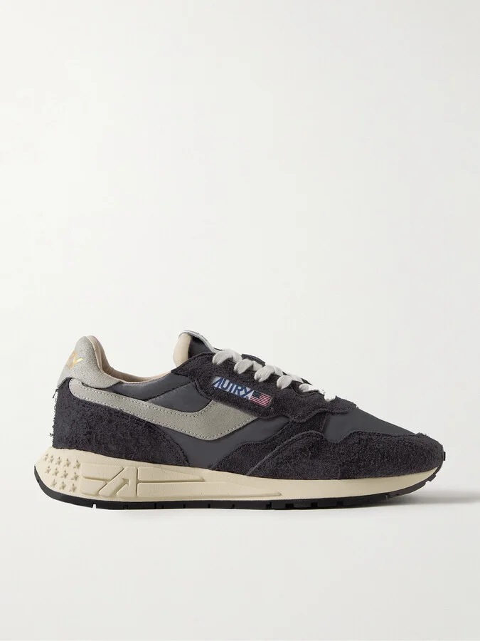 Reelwind Low Suede and Shell Sneakers