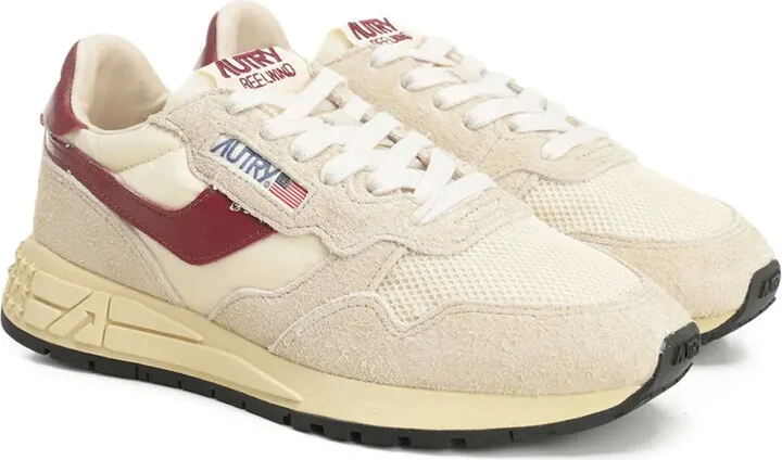 Reelwind mesh-panel suede sneakers - Image 2