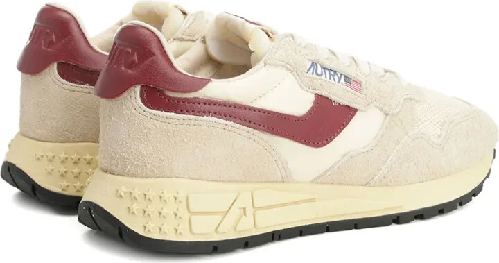 Reelwind mesh-panel suede sneakers - Image 3
