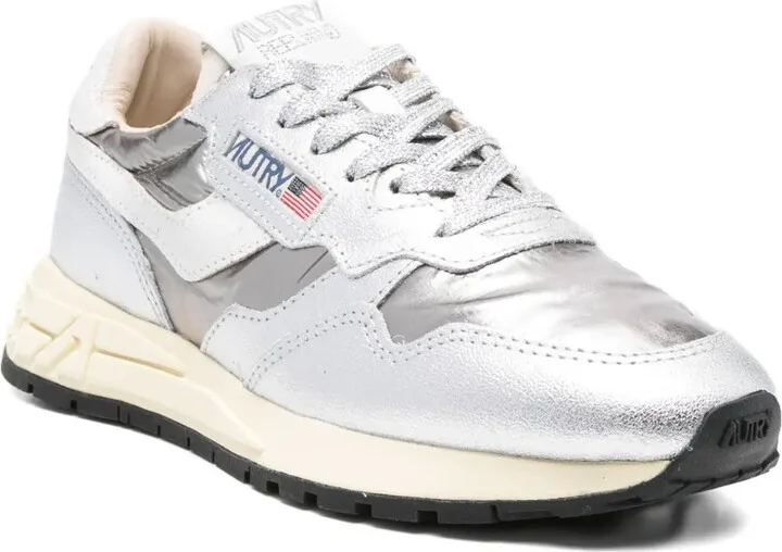 Reelwind metallic leather sneakers - Image 2