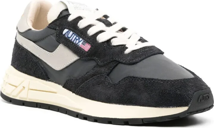 Reelwind panelled suede sneakers - Image 2