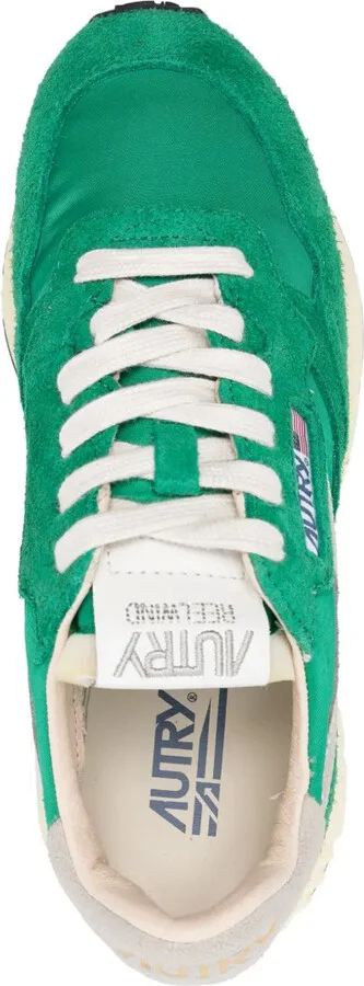 Reelwind panelled suede sneakers - Image 4