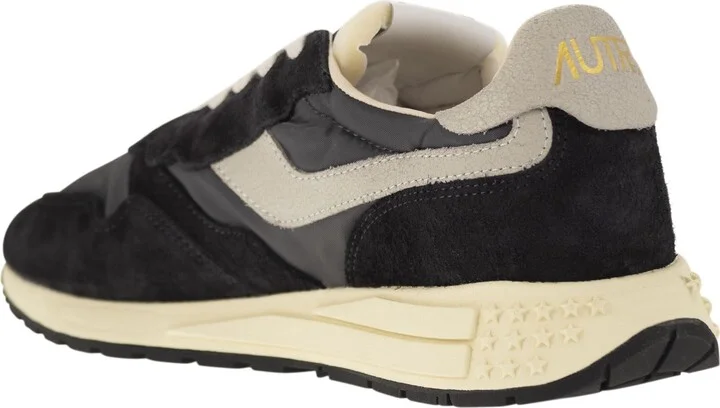 Reelwind - Suede And Technical Textile Trainer - Image 3