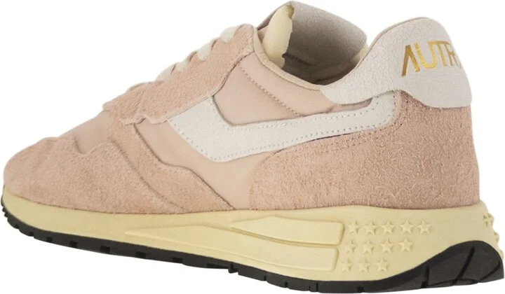 Reelwind - Suede And Technical Textile Trainer - Image 3
