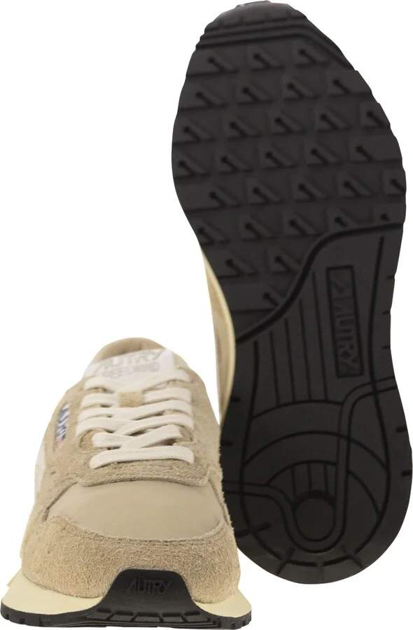 Reelwind - Suede And Technical Textile Trainer - Image 5