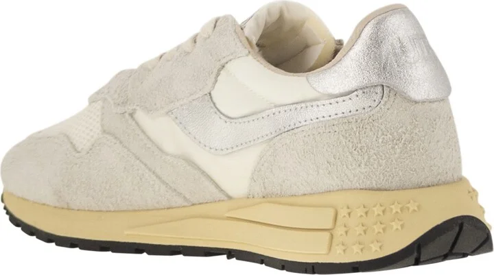 Reelwind - Suede And Technical Textile Trainer - Image 3