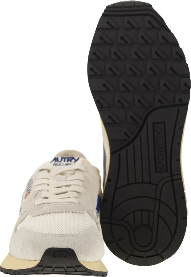Reelwind - Suede And Technical Textile Trainer - Image 5