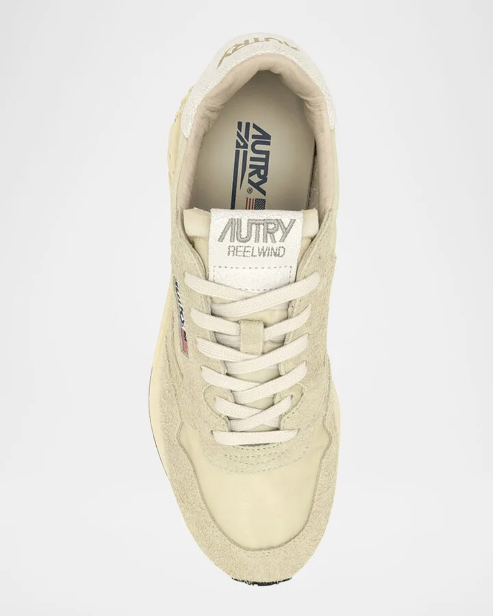 Reelwind Suede Retro Trainer Sneakers - Image 7