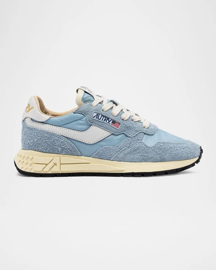 Reelwind Suede Retro Trainer Sneakers