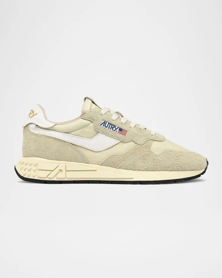 Reelwind Suede Retro Trainer Sneakers