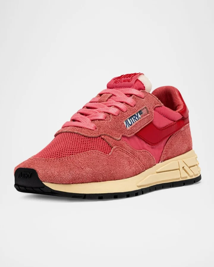Reelwind Tonal Retro Trainer Sneakers - Image 2