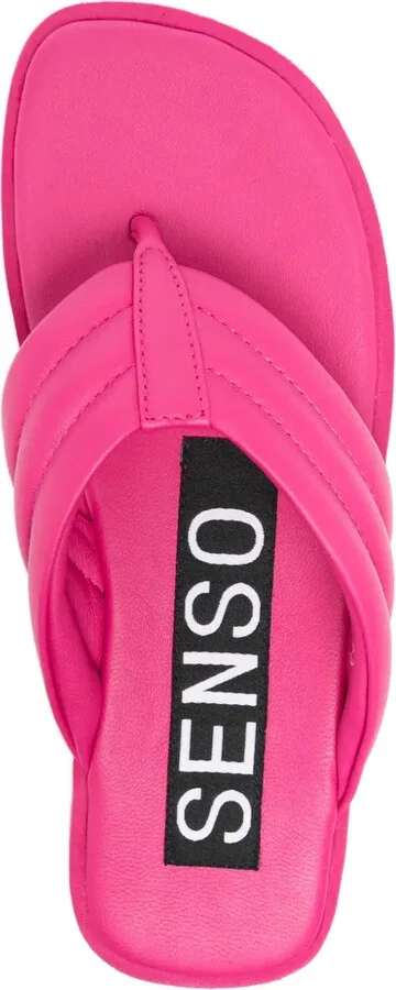 Reese platform leather flip-flops - Image 4