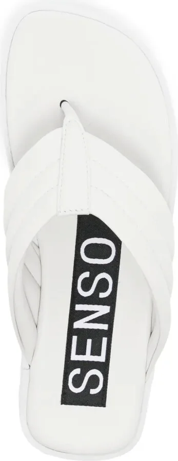 Reese platform leather flip-flops - Image 4