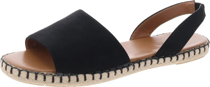 Reesee Womens Faux Suede Slip On Slingback Sandals