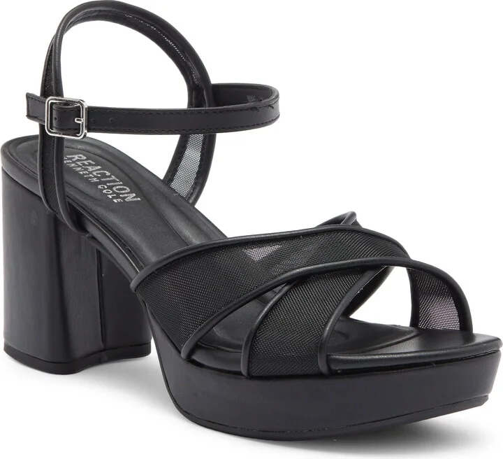 Reeva Mesh Strap Platform Sandal