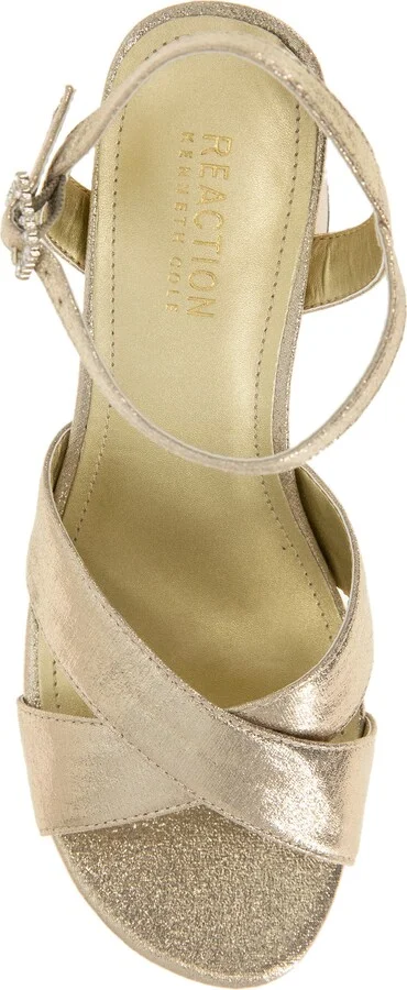 Reeva Metallic Platform Sandal - Image 6