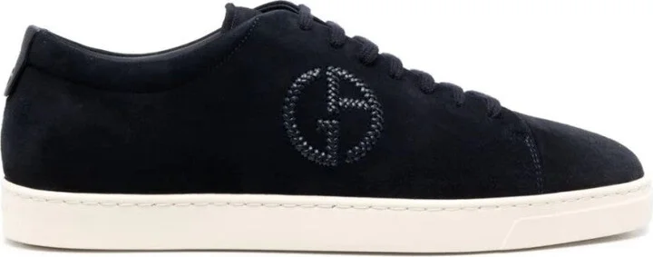 Refined Black Trainers With Soft Leather Upper