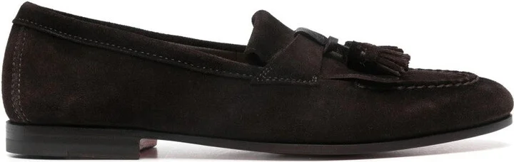 Refined Brown Leather Loafers