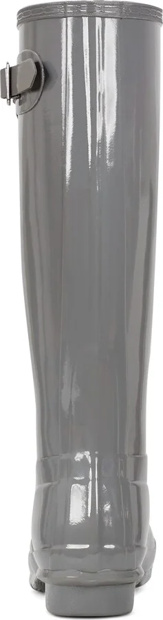 Refined Tall Gloss Waterproof Rain Boot - Image 2