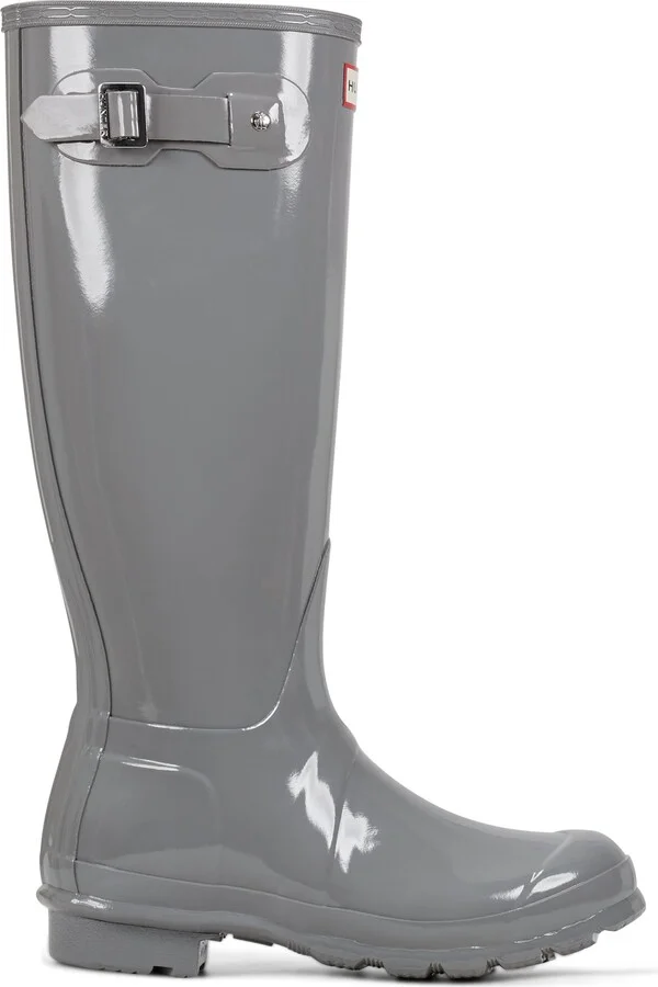 Refined Tall Gloss Waterproof Rain Boot - Image 3