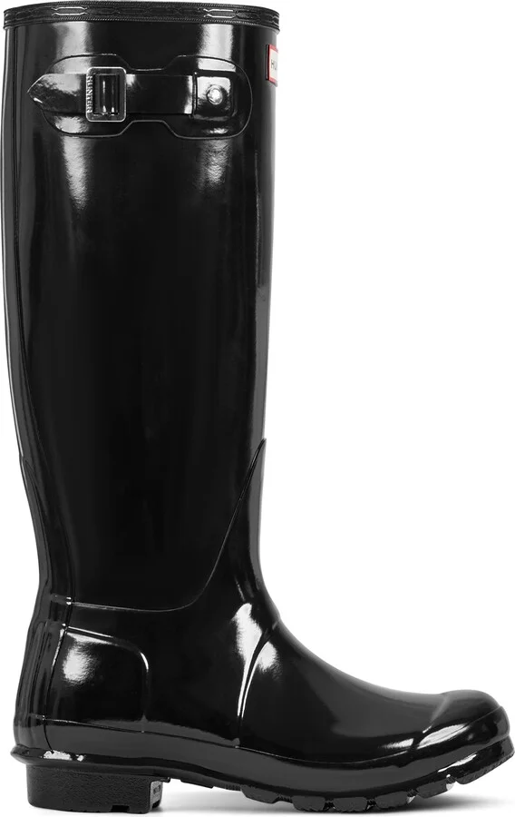 Refined Tall Gloss Waterproof Rain Boot - Image 2