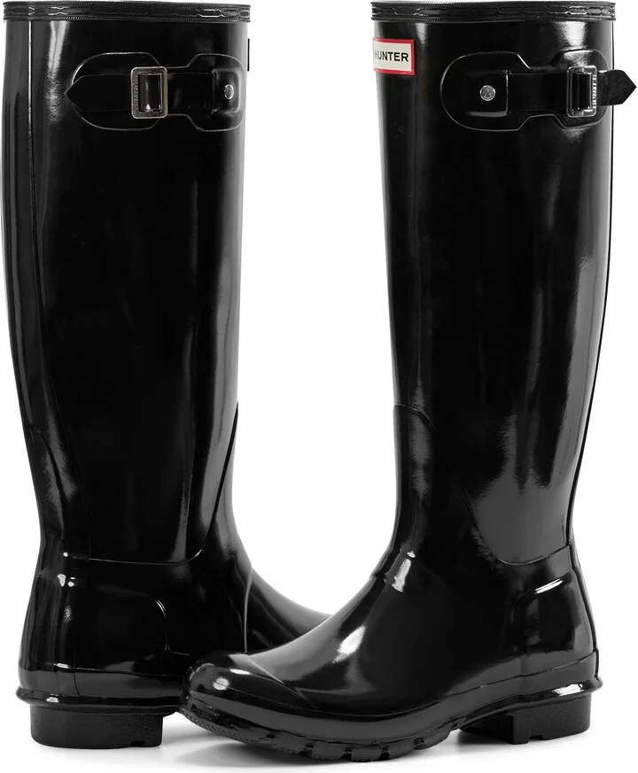 Refined Tall Gloss Waterproof Rain Boot - Image 6