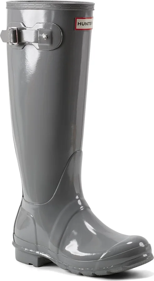 Refined Tall Gloss Waterproof Rain Boot