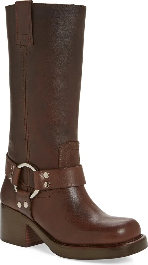 Brown Distressed Silver