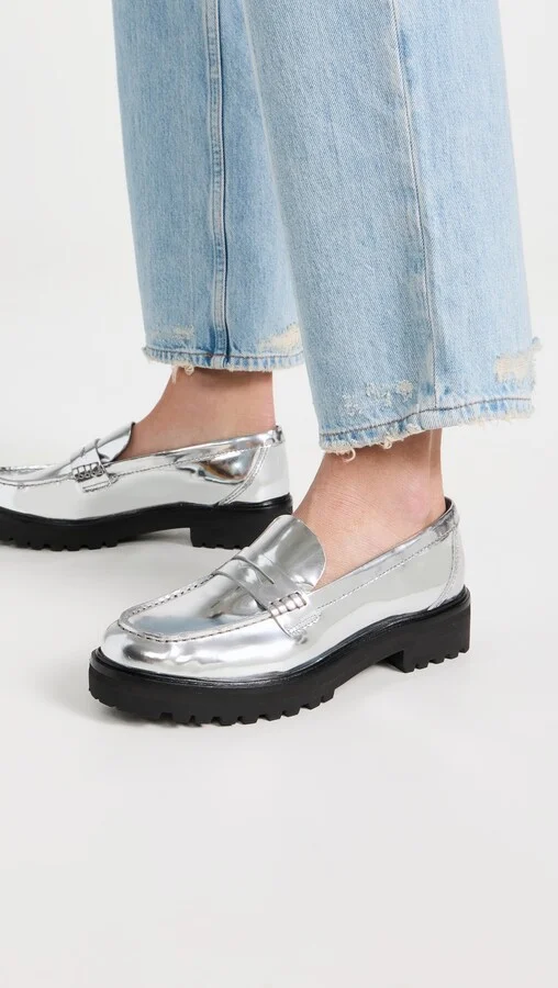 Reformation Agathea Chunky Loafers - Image 4