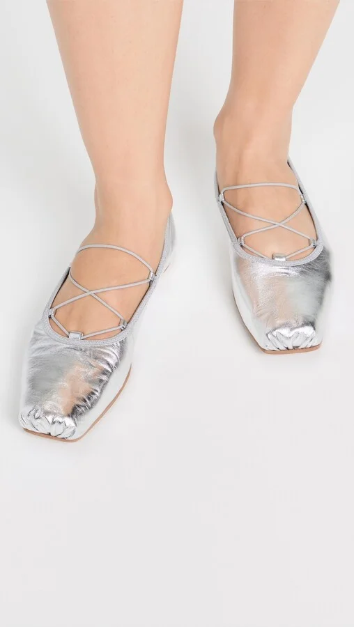 Reformation Barbara Ballet Flats - Image 2