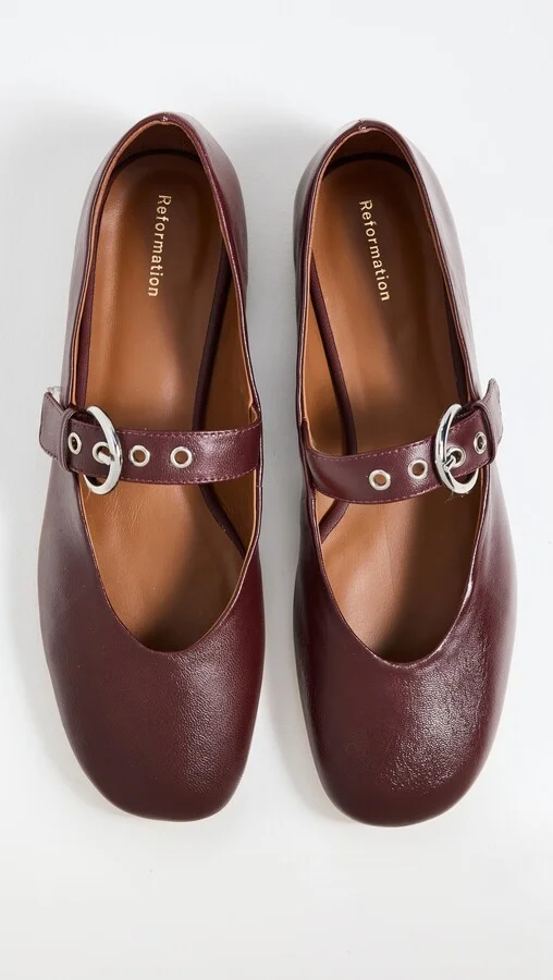 Reformation Bethany Ballet Flats - Image 5