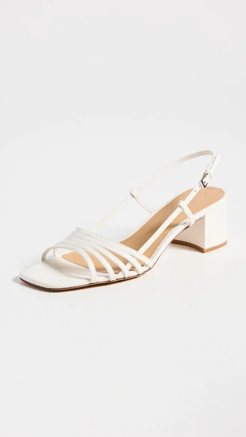 Reformation Elenora Sling Back Block Sandal - Image 2