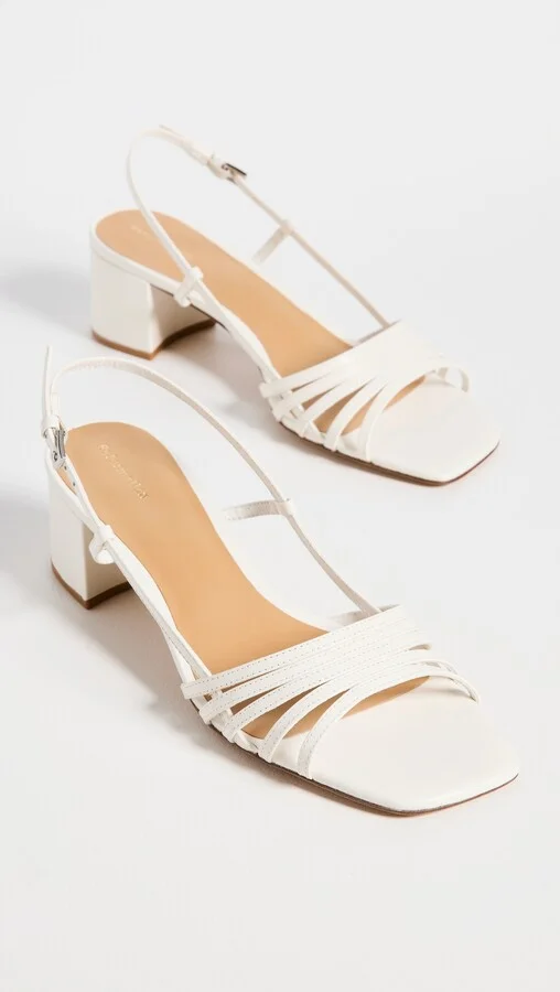 Reformation Elenora Sling Back Block Sandal - Image 4