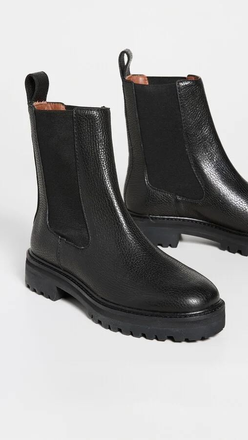 Reformation Katerina Lug Sole Chelsea Boots - Image 3