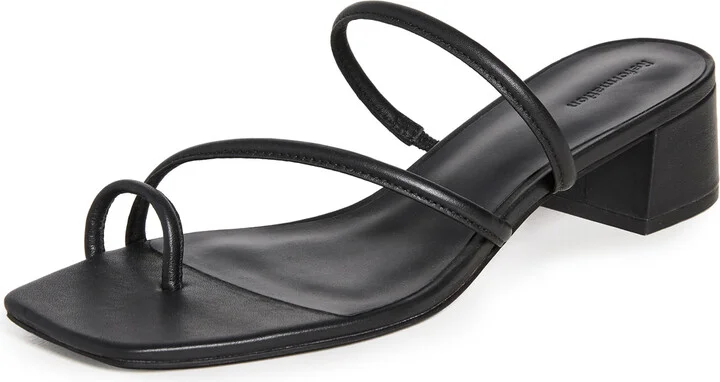 Reformation Meena Block Heel Sandals