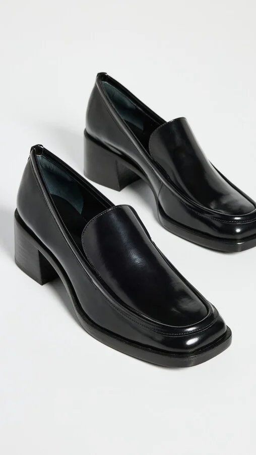 Reformation Noah Heeled Loafers - Image 5