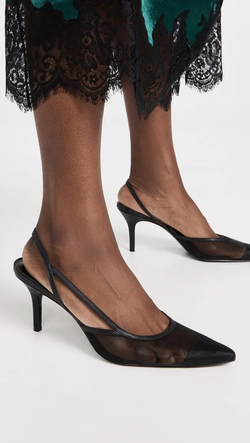 Reformation Whitnee Slingback Heels - Image 4