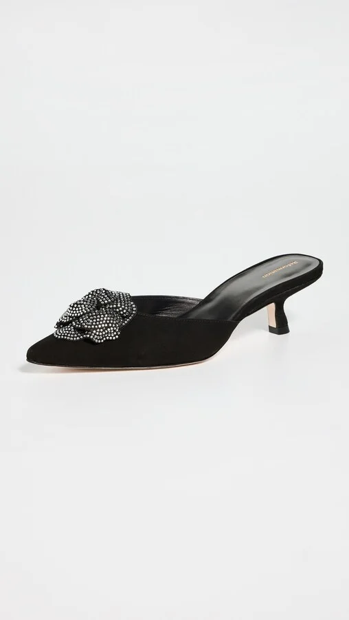 Reformation Wilda Kitten Mules - Image 4