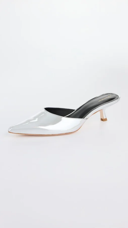 Reformation Wilda Kitten Mules - Image 5