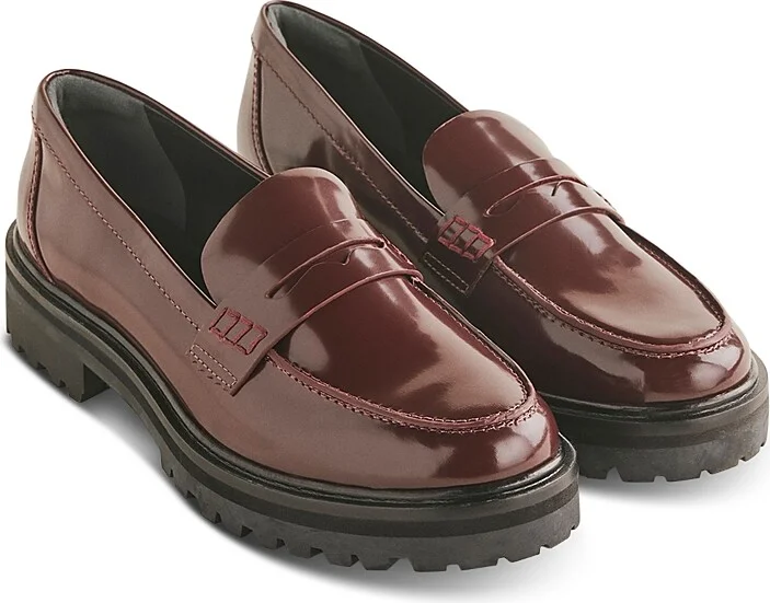 Reformation Women's Agathea Chunky Penny Loafers