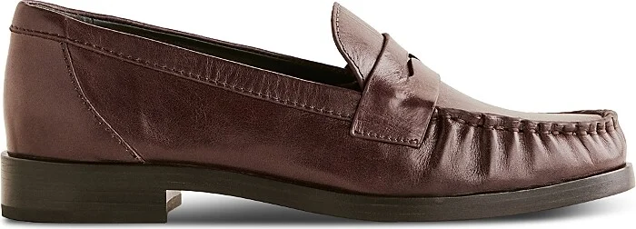 Reformation Women's Ani Ruched Loafer Flats