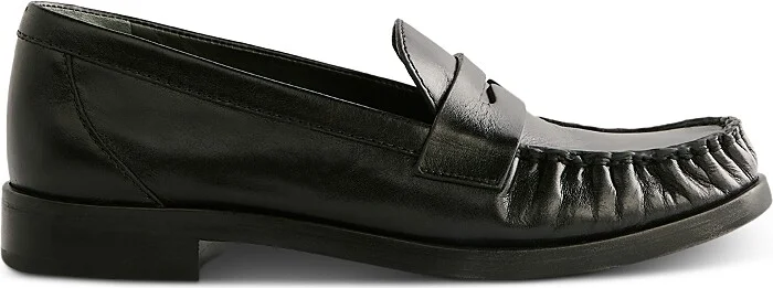 Reformation Women's Ani Ruched Loafer Flats
