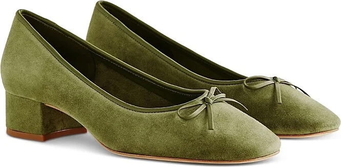 Reformation Women's Terry Ballet Pumps