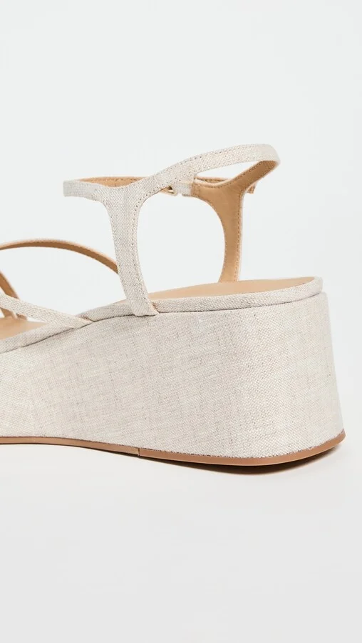 Reformation Zolanda Wedge Sandals - Image 3
