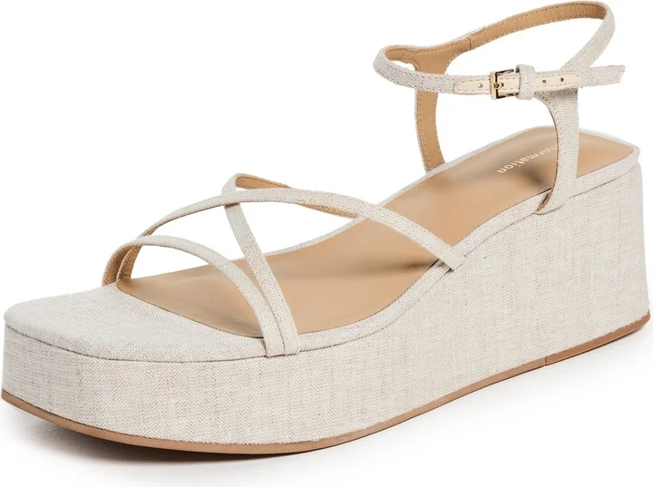 Reformation Zolanda Wedge Sandals