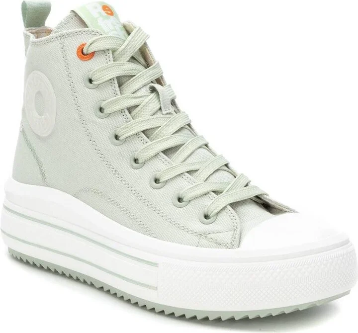 Refresh Collection Women's Casual Canvas High Top Sneakers By Xti - Image 2