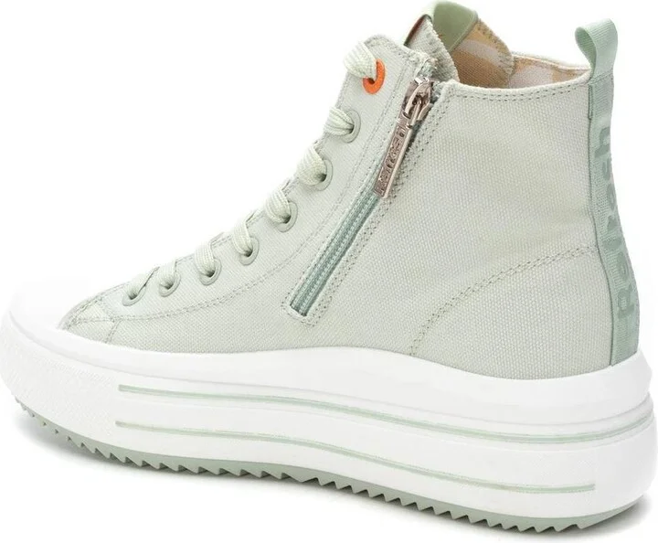 Refresh Collection Women's Casual Canvas High Top Sneakers By Xti - Image 4