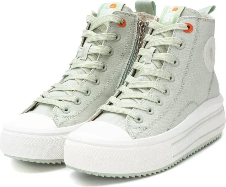 Refresh Collection Women's Casual Canvas High Top Sneakers By Xti - Image 5