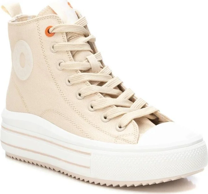 Refresh Collection Women's Casual Canvas High Top Sneakers By Xti - Image 6