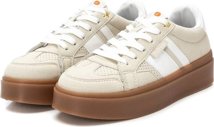 Refresh Collection Women's Casual Suede Sneakers By Xti - Aqua/olive - Image 8